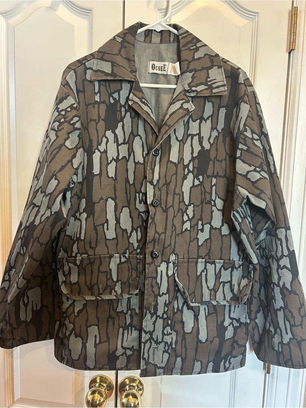 Ocoee men medium vintage 90’s camo shirt jacket